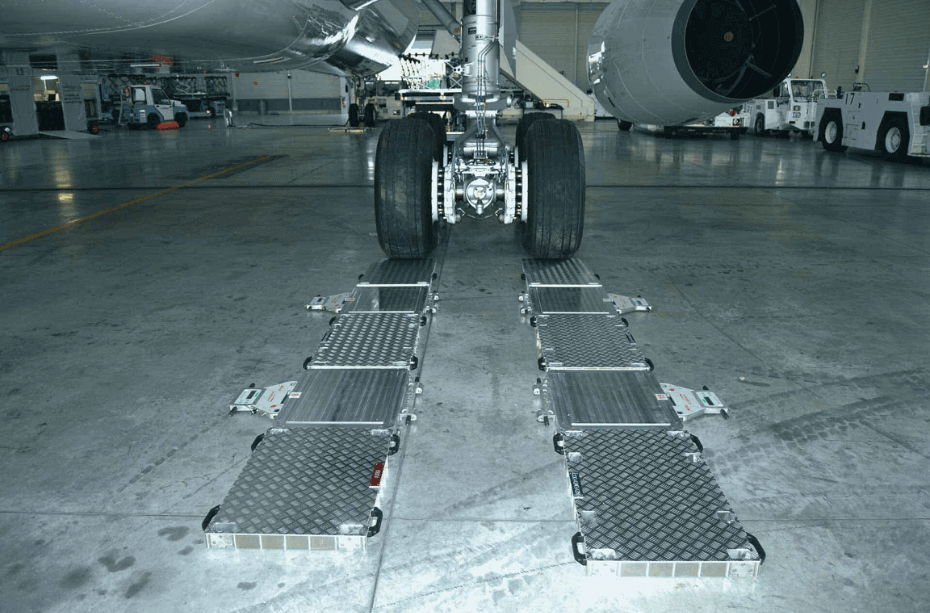 timbangan pesawat aircraft weighing scale