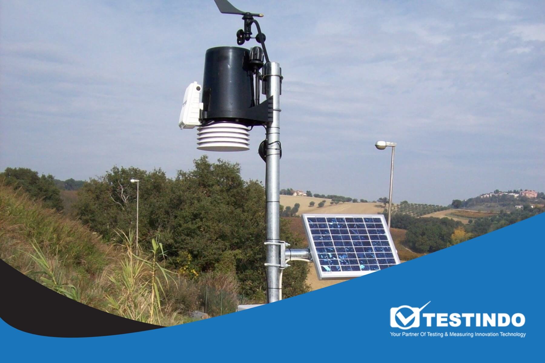 sensor pada stasiun cuaca otomatis