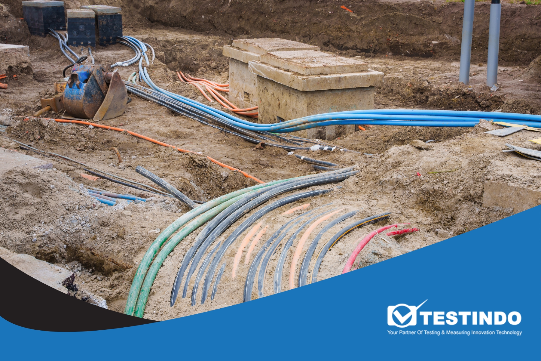 kabel bawah tanah terpotong