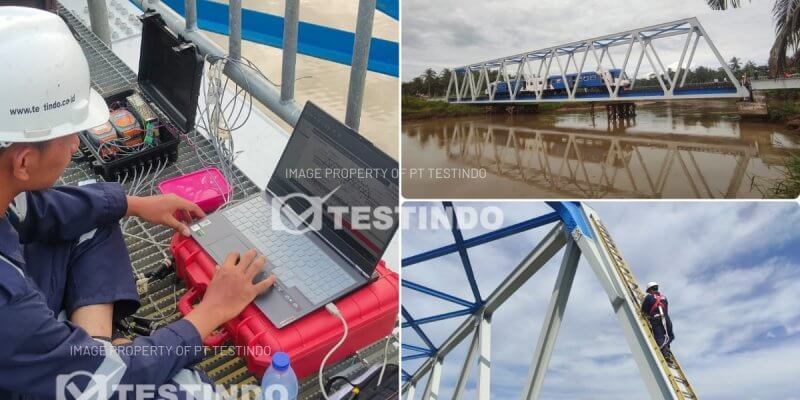 loading test jembatan kereta aceh