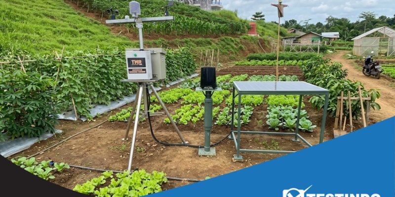 weather station untuk lahan pertanian