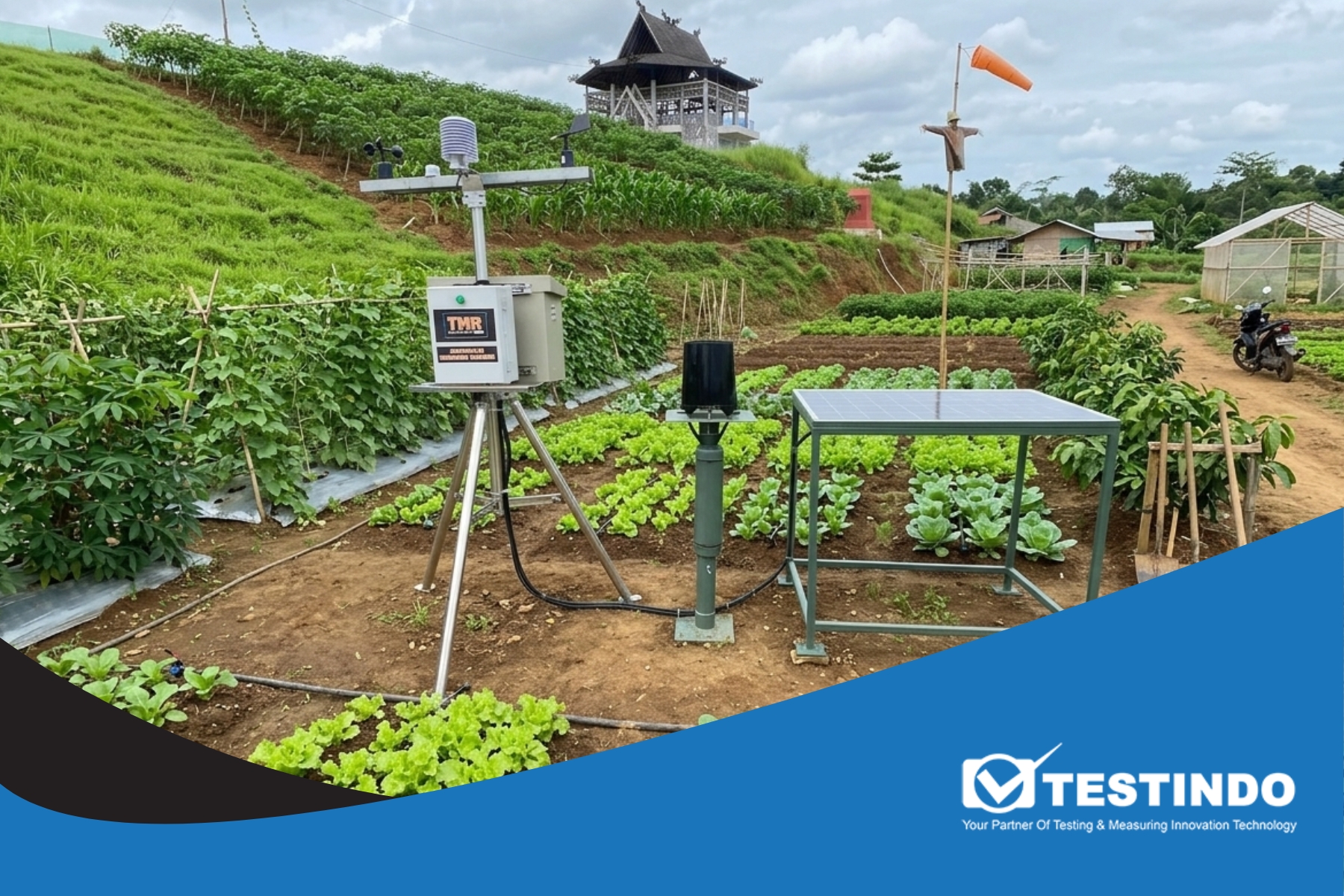 weather station untuk lahan pertanian