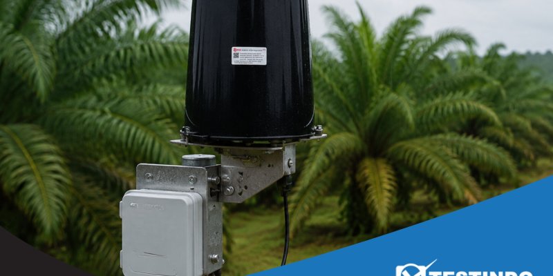 alat monitoring curah hujan untuk perkebunan