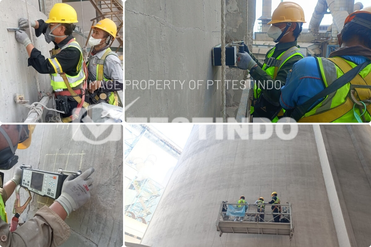 audit dan assessment struktur bangunan silo