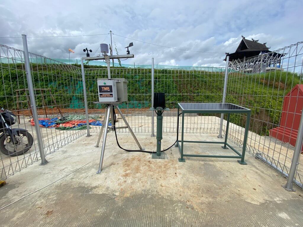 weather station monitoring cuaca