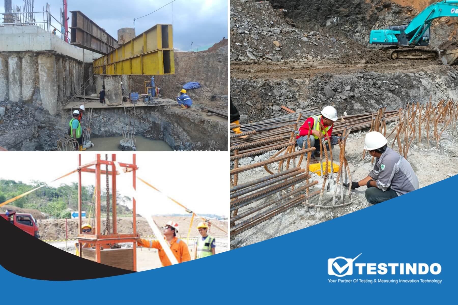 Perbedaan PIT (Pile Integrity Test), PDA Test, dan Static Loading Test