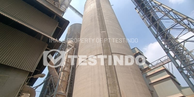 Project Ultrasonic Pulse Echo di SILO Raw Mill