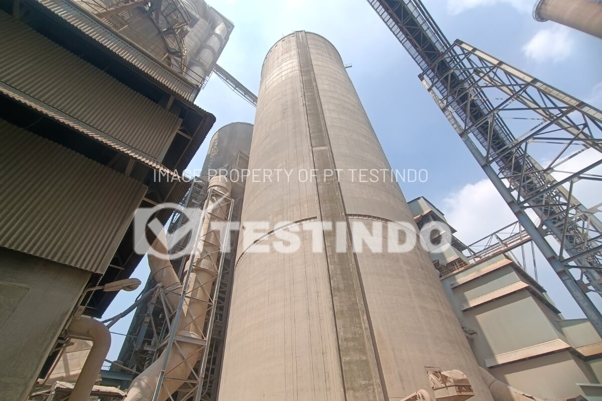 Project Ultrasonic Pulse Echo di SILO Raw Mill