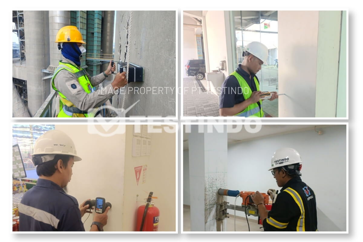 pengujian dan assessment struktur gedung
