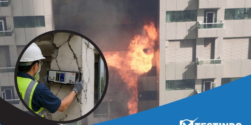 Assessment dan Pengujian Struktur Bangunan Pasca Terjadi Kebakaran