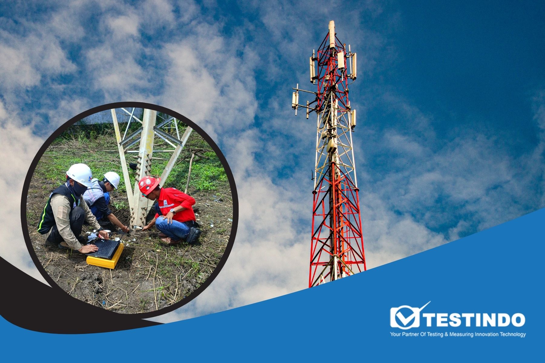 Assessment struktur tower bts atau menara telekomunikasi