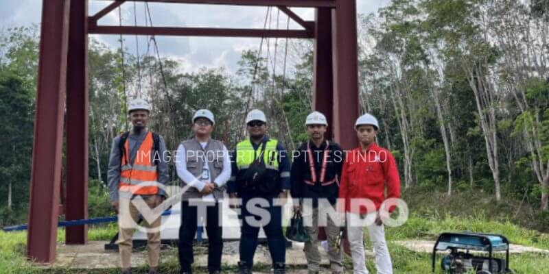 dynamic loading test jembatan kedaton