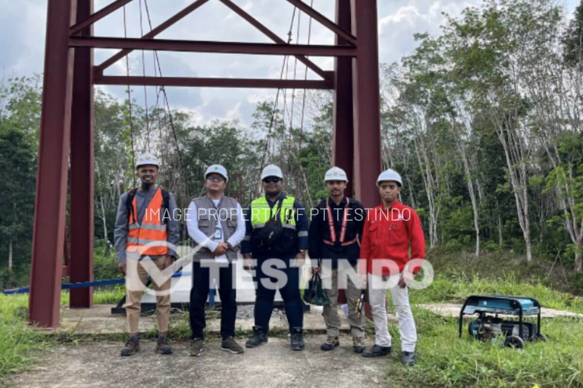dynamic loading test jembatan kedaton