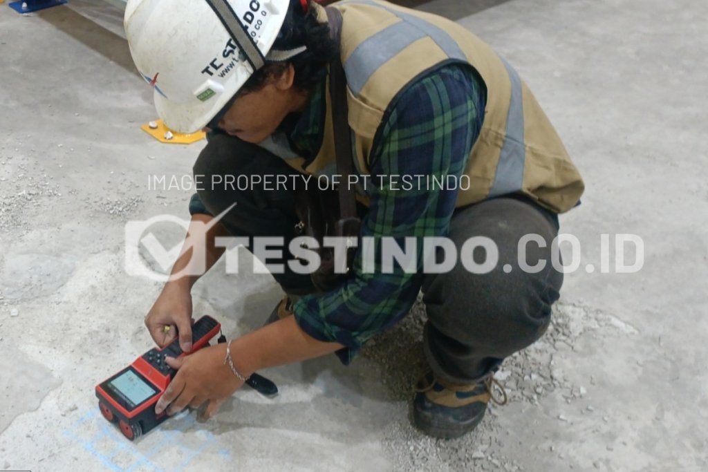 pengujian rebar scan lantai