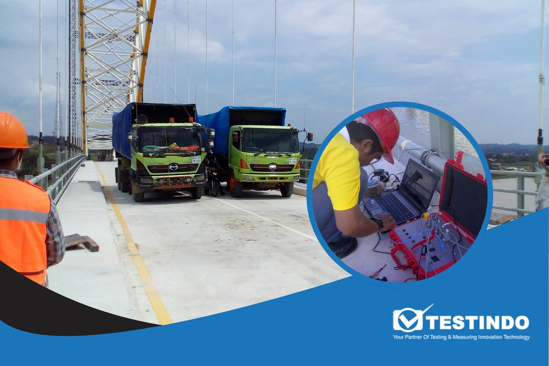 uji jembatan bentang panjang