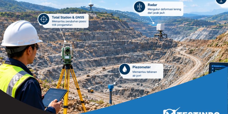monitoring geoteknik tambang