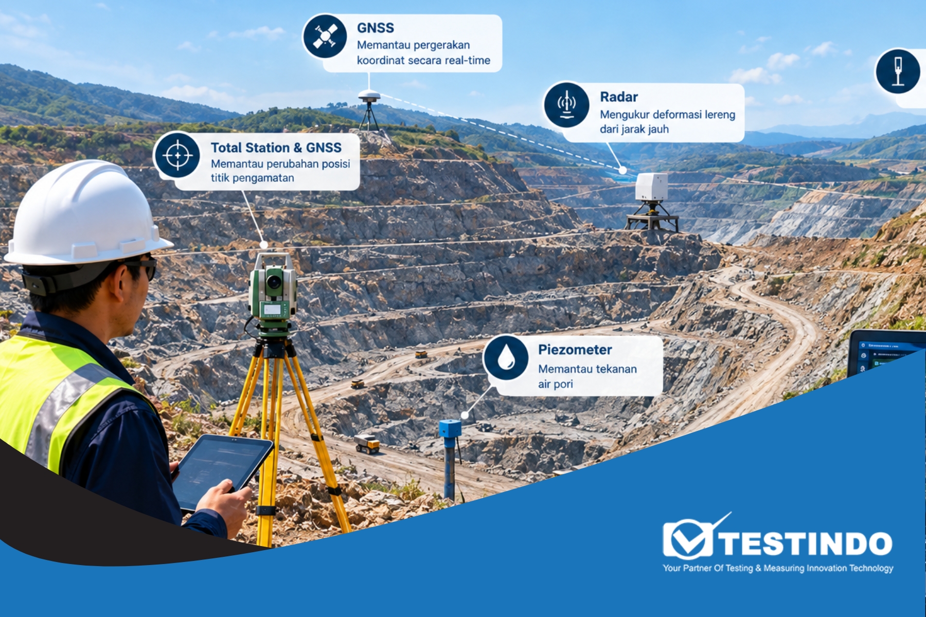 monitoring geoteknik tambang