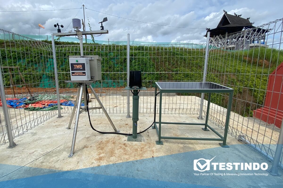 instalasi automatic weather station