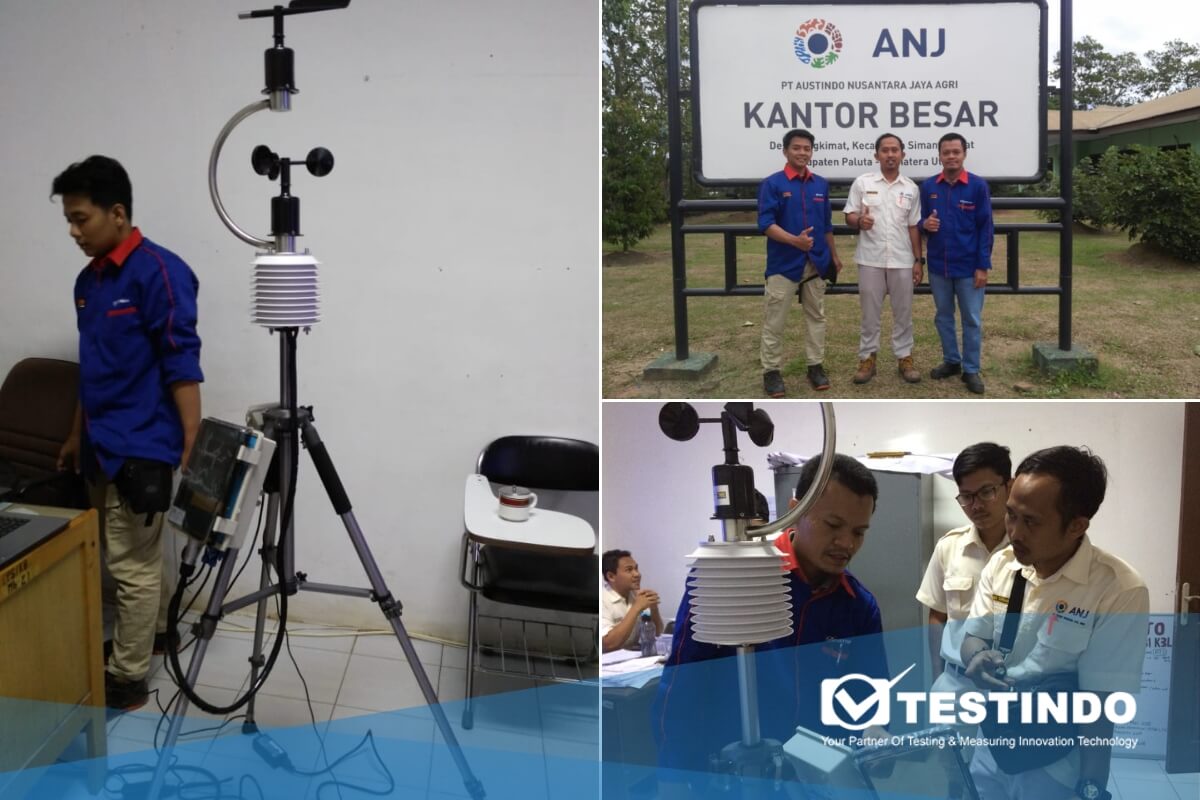 instalasi weather station