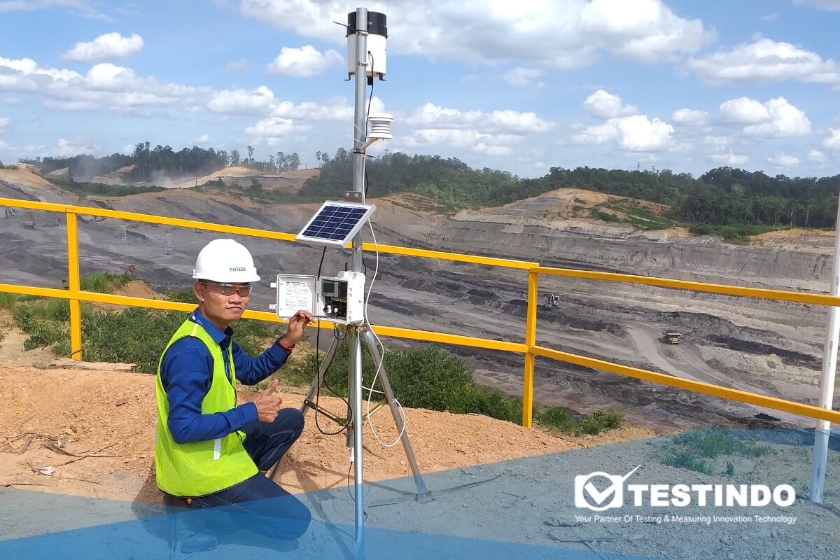 instalasi weather station